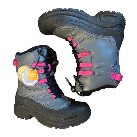 🌟NIB🌟 Columbia Youth Bugaboot Celsius Omni-Heat Waterproof Snow Boot - Picture 6 of 14